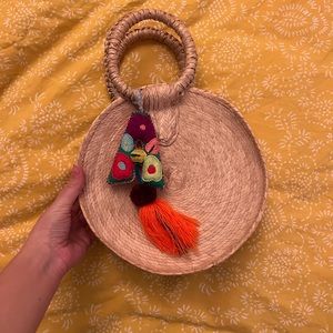 Straw bag